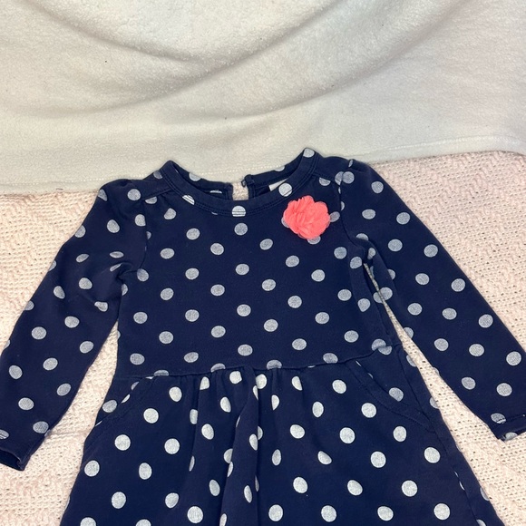 Toddler Polka Dot Dress - Picture 2 of 5